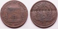 Canadian - Lower Canada - Countermarked Sou Bank of Montreal -