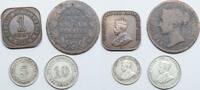 Malaysia - Straits Settlements (lot) 1-10 cents 1862-1926