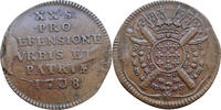 20 sols 1708 Siege money - Beleg van Lille (Rijsel) door de Geallieerde troepen vzgl-