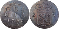Singapore - Netherland East indies - Gelderland 2 stuiver 1786 Imitation issue vzgl-