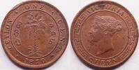 Ceylon cent 1870 Victoria vzgl