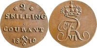 Norway 2 skilling courant 1810 vzgl