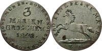 Hannover, Königreich 3 mariengroschen 1820 L.B Georg III vzgl