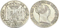 Spain - Barcelona 10 reales 1855 Isabella II vzgl 295,00 EUR  zzgl. 15,00 EUR Versand