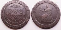 Great Britain, Yorkshire, Sheffield penny token 1812 S. Hobson & Sons s