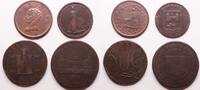 Great Britain (lot) Penny and Half Penny tokens