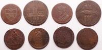 Great Britain penny and half penny tokens