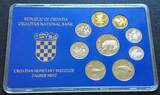 Kroatien 8,88 Kuna 1993 Kursmünzensatz Proof-PP