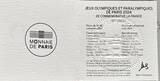 Frankreich 2€ Olympische Spiele 2024 in Paris - Fackel Proof - PP