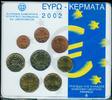 Griechenland 3,88 € Original Kursmünzensatz