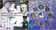 Griechenland 13,88 € Original Kursmünzensatz - 50. Todestag von Georgios Papanicolaou