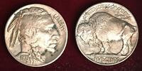 5 cent 1927 USA gute Erhaltung vz