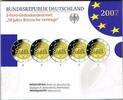 Deutschland 10€ 2007 2 Euro Gedenkmünzen - Römische Verträge - alle 5 Pr... 65,00 EUR  zzgl. 3,50 EUR Versand