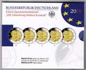 Deutschland 10€ 2018 2 Euro Gedenkmünzen - Helmut Schmidt - alle 5 Präge... 18,00 EUR  zzgl. 3,50 EUR Versand