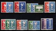 CEPT -EUROPA 1958 Europa/Cept, kompletter Jahrgang postfrisch = ohne Falz 4,00 EUR  zzgl. 3,50 EUR Versand