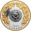 Kanada 50$ 2022 5 oz Silbermünze Holiday Gifts - mit beweglichen 3D Figuren PP