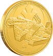 Niue 250$ 2021 1 oz Goldmünze STAR WARS - Millennium Falcon ST