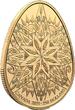 Kanada 250$ 2025 Goldmünze Pysanka Ei Form PP