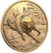 Kanada 200$ 2025 1 oz Goldmünze Great Hunters - Grauer Wolf - Ultra High Relief PP
