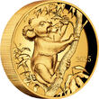 Australien 100$ 2025 1 oz Goldmünze Koala - Ultra High Relief - Incused PP
