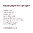Niue 100$ 2025 1 oz Goldmünze Birds of Australia - Keilschwanzadler PP