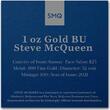 Samoa 25$ 2021 1 oz Goldmünze Steve McQueen: The King of Cool ST
