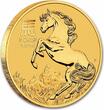 Australien 100$ 2026 1 oz Goldmünze Lunar Pferd ST