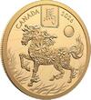 Kanada 100$ 2026 1/2 oz Goldmünze Lunar - Jahr des Pferdes PP