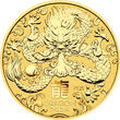 Australien 10 x 50 Cents 2024 10 x 1/2 oz Silbermünzen Set Lunar III - Jahr des Drachen ST