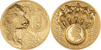 Cook Inseln 200$ 1 oz Goldmünze King of the North - Polar Bear - Ultra High Relief -