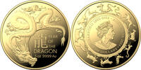 Australien 500$ 2024 5 oz Goldmünze RAM Lunar - Jahr des Drachen PP