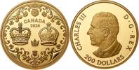 Kanada 200$ 1 oz Goldmünze Die Kronen -