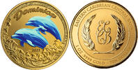 Dominica 10$ 1 oz Goldmünze EC8 - Delfin -