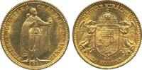 Österreich-Ungarn 20 Kronen 20 Korona Goldmünze Franz Joseph I -