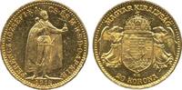 Österreich-Ungarn 20 Kronen 20 Korona Goldmünze Franz Joseph I -