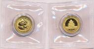 China 10 Yuan 1/10 oz Goldmünze Panda -
