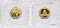 China 50 Yuan 1/10 oz Goldmünze Panda -