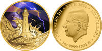 Niue 100$ 1 oz Goldmünze Electric Sky -