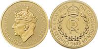 Großbritannien 1 oz Goldmünze König Charles III. Krönung - Königliches Monogramm 100  2023 ST
