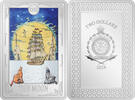 Niue 2$ 1 oz Silbermünze Tarotkarten - Der Mond -