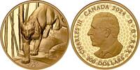 Kanada 200$ 1 oz Goldmünze Great Hunters - Puma - Ultra High Relief -