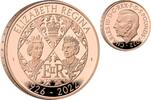 Großbritannien 5£ Goldmünze Her Majesty Queen Elizabeth II - Memorial -