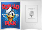 Niue 10$ 5 oz Silbermünze Disney - Donald Duck - 90. Geburtstag -