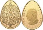 Kanada 250$ Goldmünze Pysanka Ei Form -