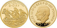Großbritannien 100£ 1 oz Goldmünze D-Day -