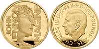 Großbritannien 1 oz Goldmünze  Music Legends - John Lennon 100  2025 PP