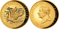 Australien 100$ 2025 1 oz Goldmünze Schwan - High Relief PP 4000,00 EUR kostenloser Versand