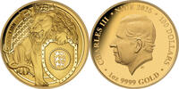 Niue 100$ 2025 1 oz Goldmünze Heraldic Beasts - Löwe PP 5000,00 EUR kostenloser Versand