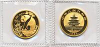 China 50 Yuan 1993 1/2 oz Goldmünze Panda ST 2250,00 EUR kostenloser Versand