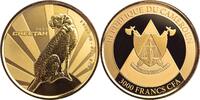 Kamerun 3000 Francs 2022 1 oz Goldmünze Gepard PP 4200,00 EUR kostenloser Versand
